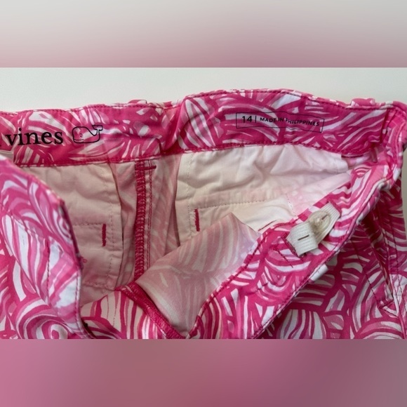 Vineyard Vines Nautilus Shell Bermuda Shorts Girls 14 - Picture 7 of 12